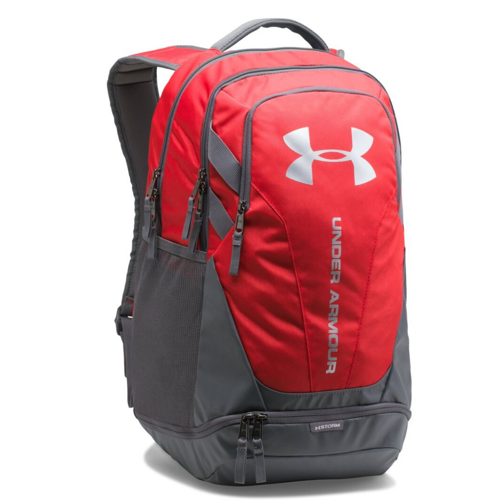  Under Armour Men's UA Hustle 3.0 Backpack (Black / Metallic  Gold-007), One Size