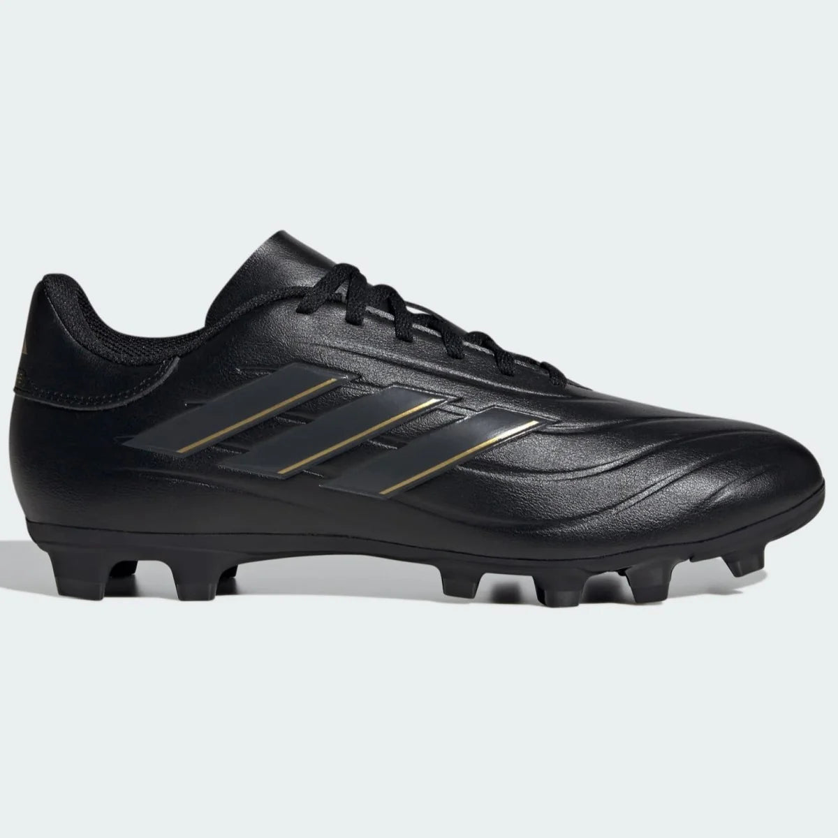 .Adidas Men's COPA PURE 2 CLUB FLEXIBLE BOOTS - Black/Carbon/Gold - (IG8725) - CBR - R2L17