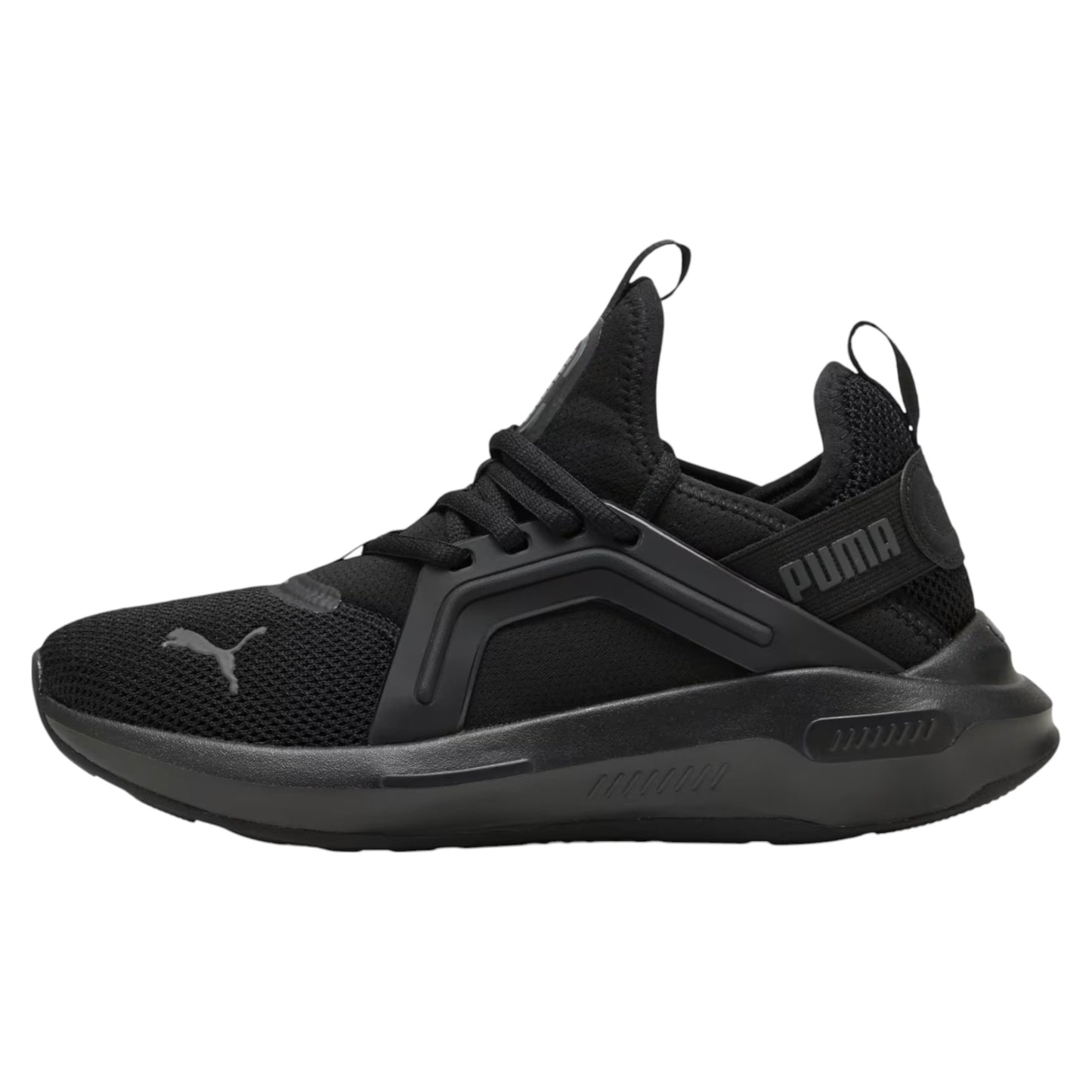 .Puma Enzo 5 Jr Youth Softride - Black - (401510 01) - F2 - R1L10