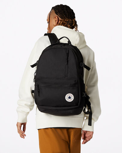 .Converse Straight Edge BackPack BLACK - (10021138-001) - C10