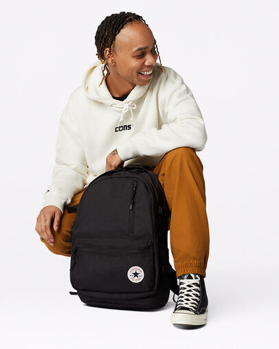 .Converse Straight Edge BackPack BLACK - (10021138-001) - C10