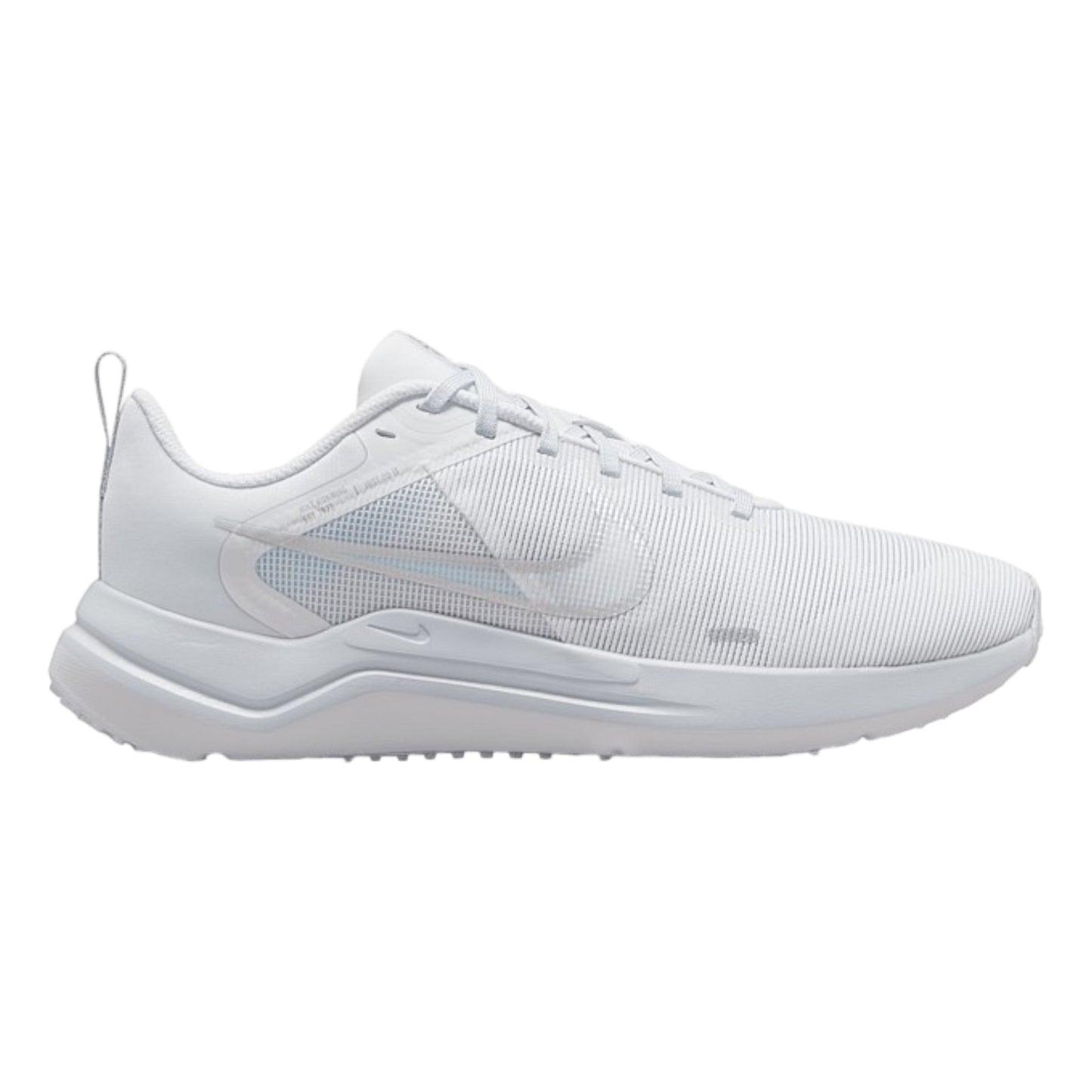 .Nike Downshifter 12 Women's White/Silver (DD9294 100) - NWH - R1L5