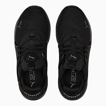 .Puma Softride Enzo Youth Black/Grey - (387052 01) - X56 - R1L5