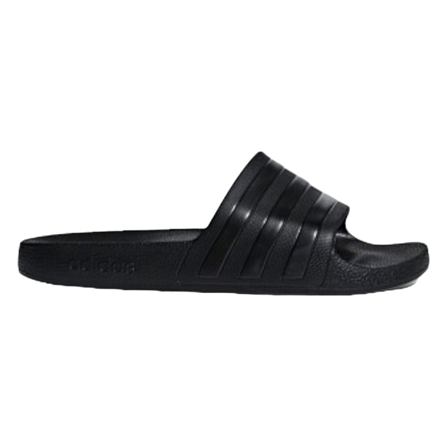 - ADIDAS ADILETTE AQUA SLIDES CBLACK / CBLACK / CBLACK - (F35550) - CBC - R2