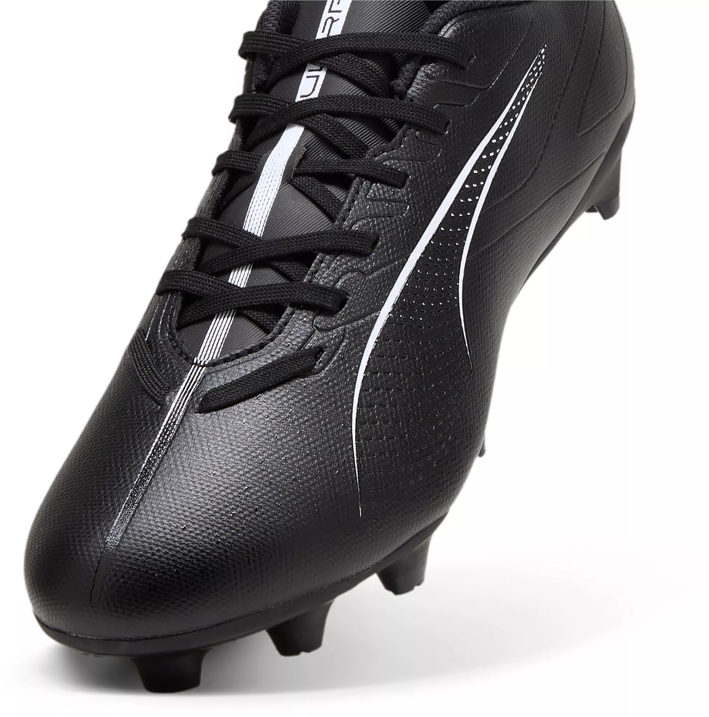 .PUMA ULTRA 5 PLAY FG/AG Unisex Football Boots - BLACK/WHITE - (107689 02) - BP5 - R2L17