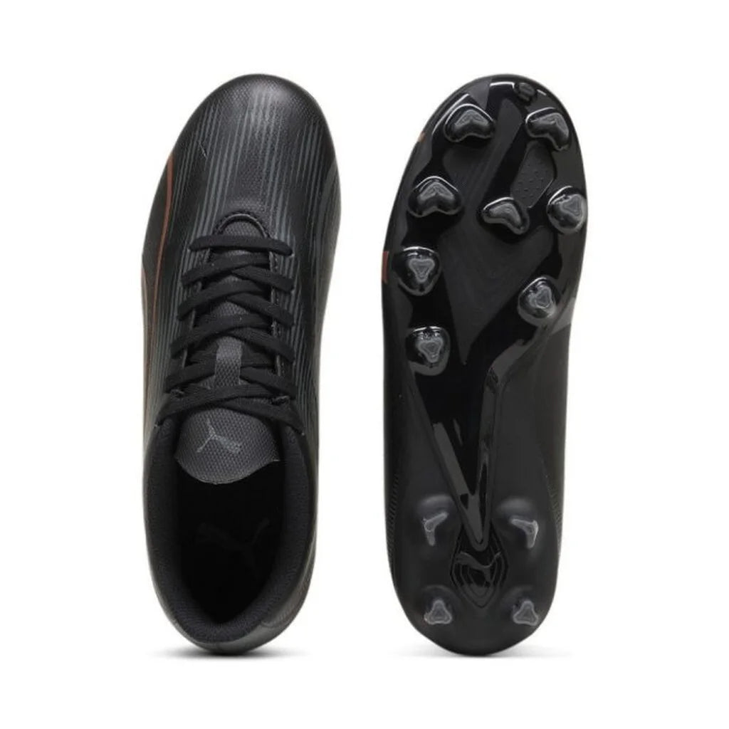 - PUMA ULTRA PLAY FG/AG Junior YOUTH Unisex Football Boots BLACK/COPPER ROSE (107775 02) - K23 - R2L17
