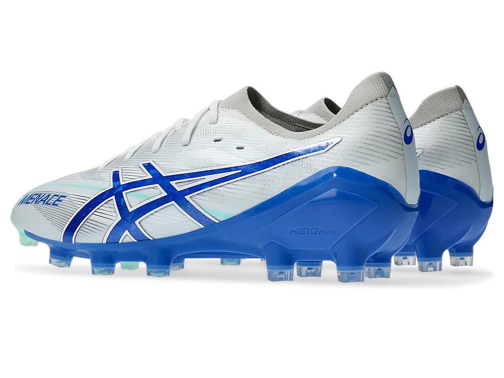 .ASICS MENS MENACE 5 - WHITE/ILLUSION BLUE - (1111A246-100) - MC5 - R2L17