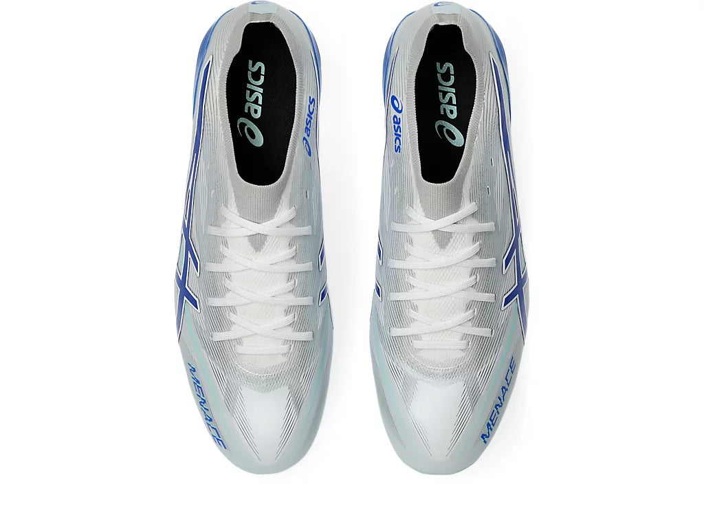 .ASICS MENS MENACE 5 - WHITE/ILLUSION BLUE - (1111A246-100) - MC5 - R2L17
