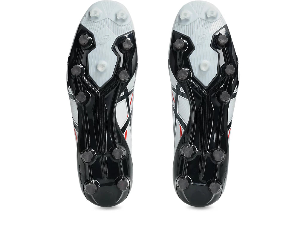 .ASICS MENS MENACE 5 - WHITE/BLACK - (1111A246-101) - MWB - R2L13