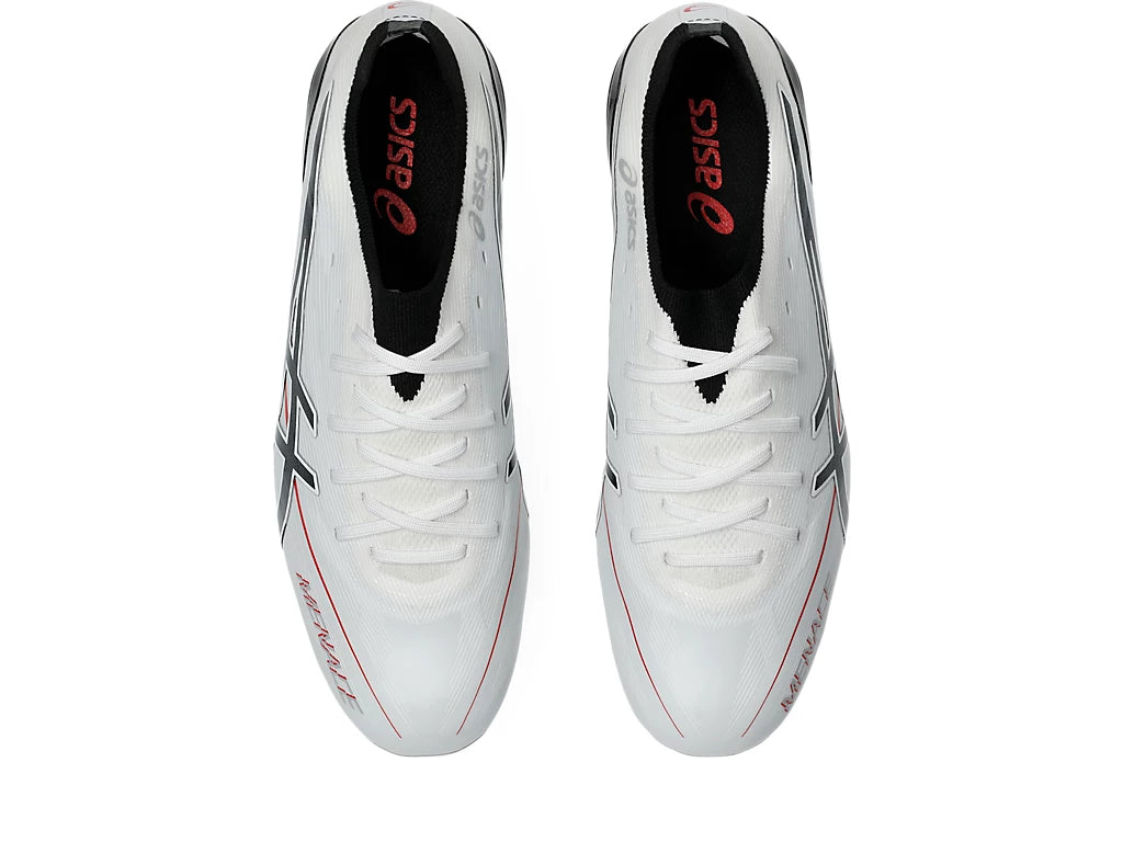 .ASICS MENS MENACE 5 - WHITE/BLACK - (1111A246-101) - MWB - R2L13