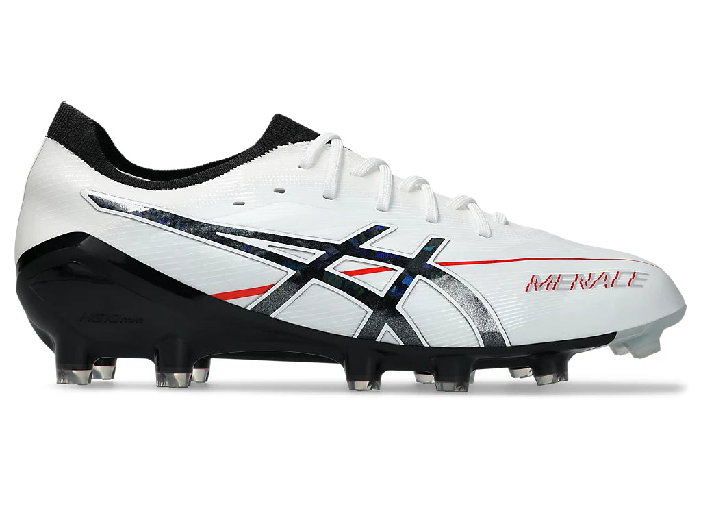 .ASICS MENS MENACE 5 - WHITE/BLACK - (1111A246-101) - MWB - R2L13