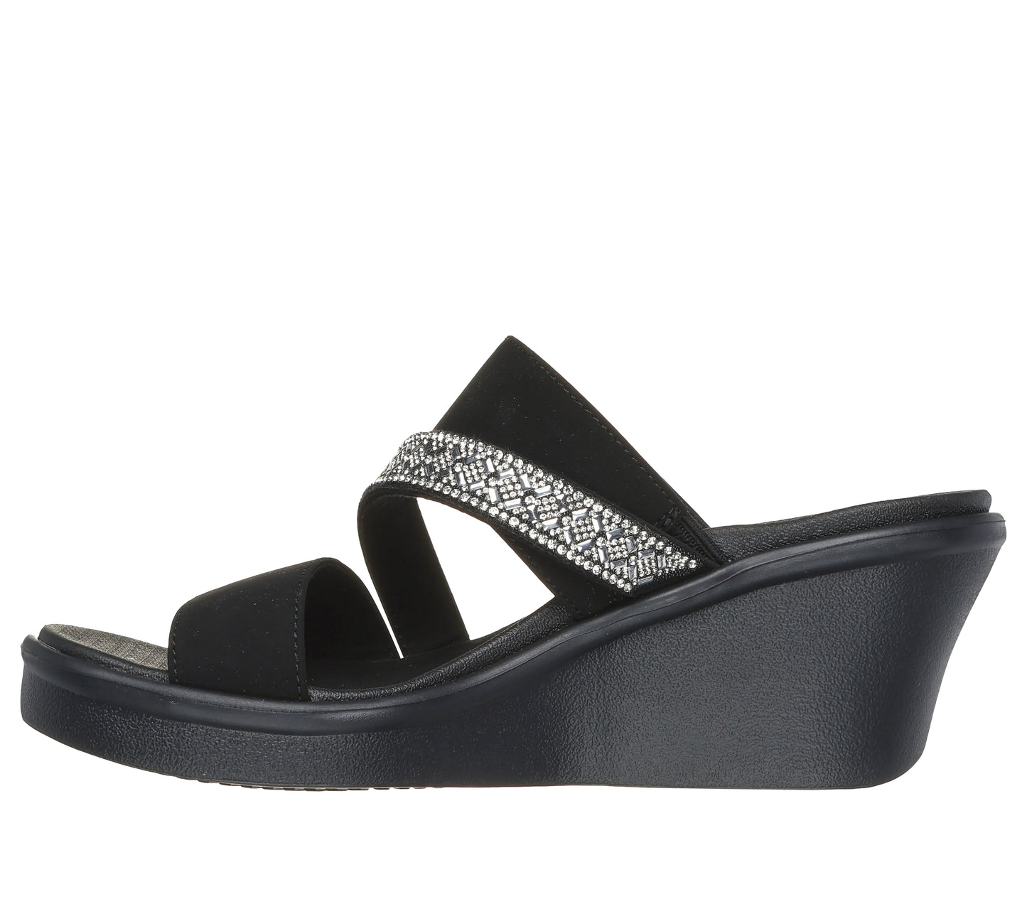 .Skechers Rumble On Social Glam - Black/Black - (119611.BBK) - MGB - R2L16