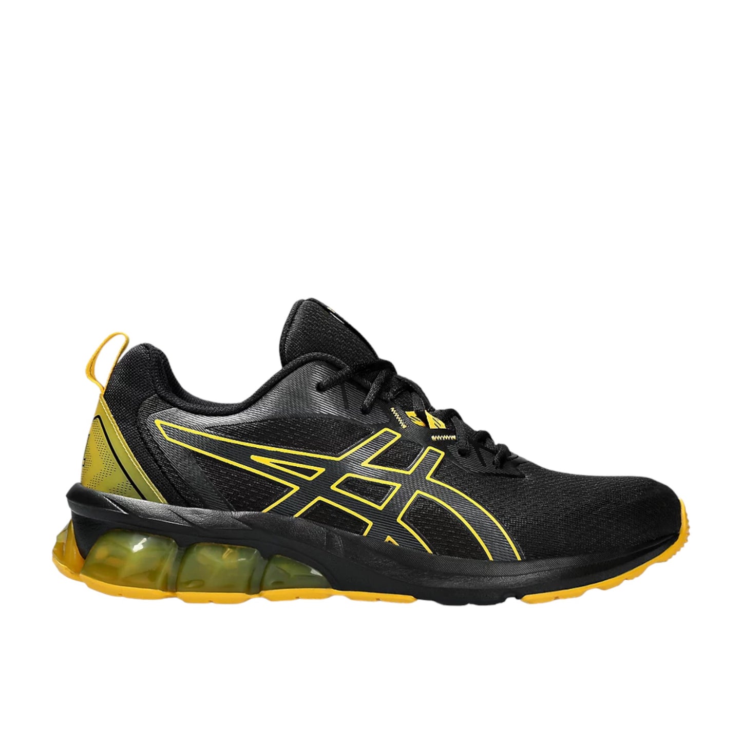 - ASICS GEL-QUANTUM 90 IV BLACK/YELLOW - (1201A764.005) - SAF - R2L14