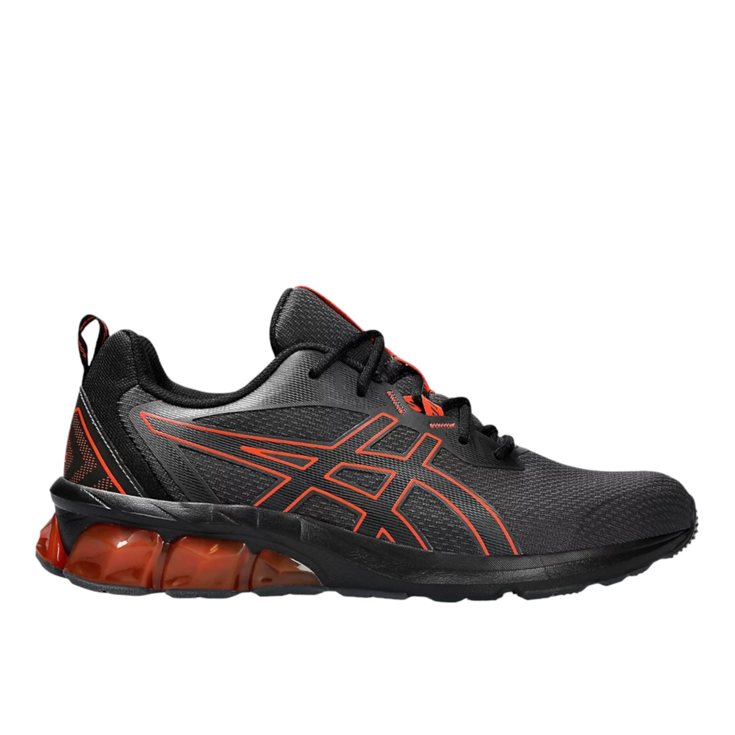 - ASICS GEL-QUANTUM 90 IV Graphite Grey/Cherry Tomato - (1201A764.022) - TOM - R2L14