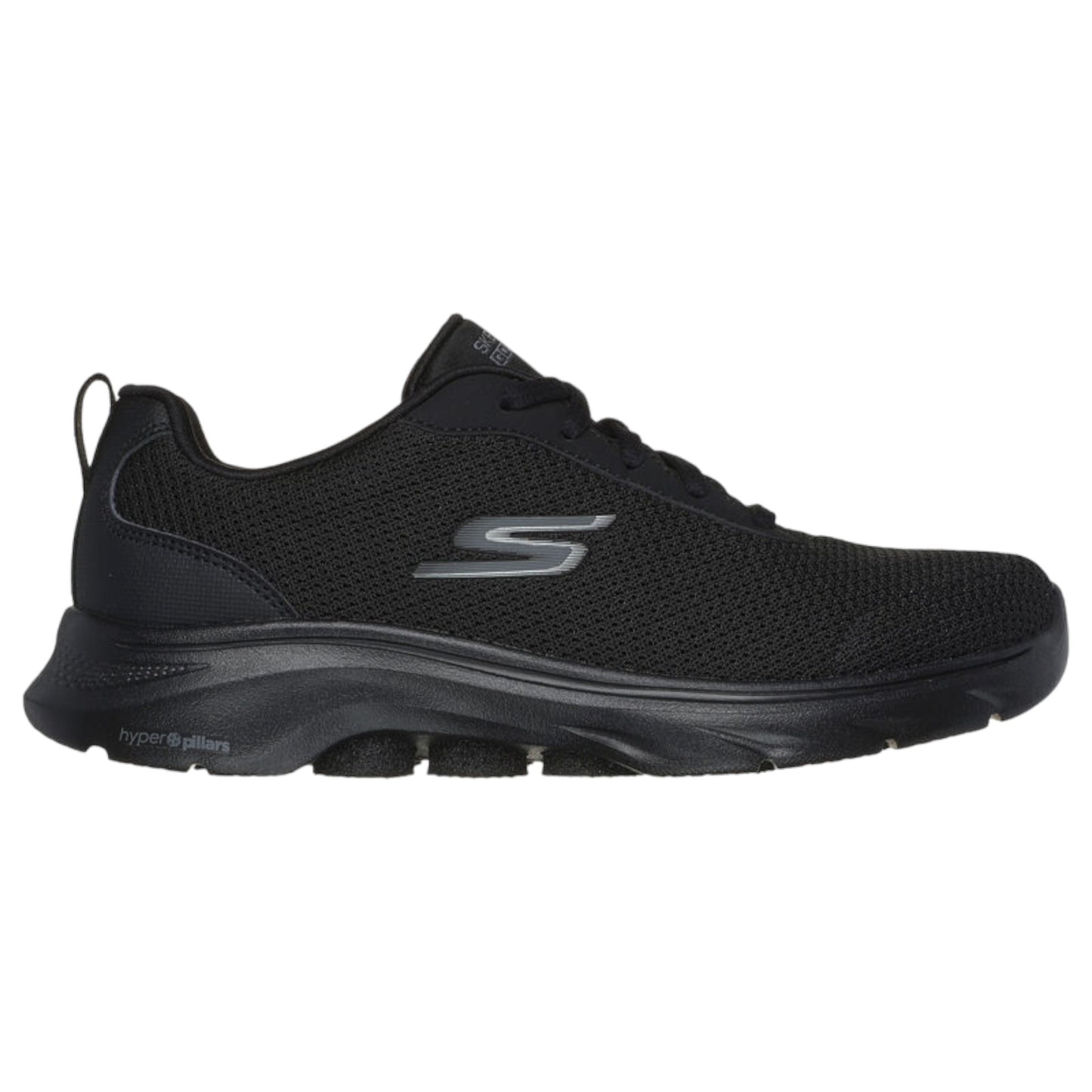 .Skechers Womens GO Walk 7 Clear Path - BLACK / BLACK - (125207.BBK) - PT7 - R2L15