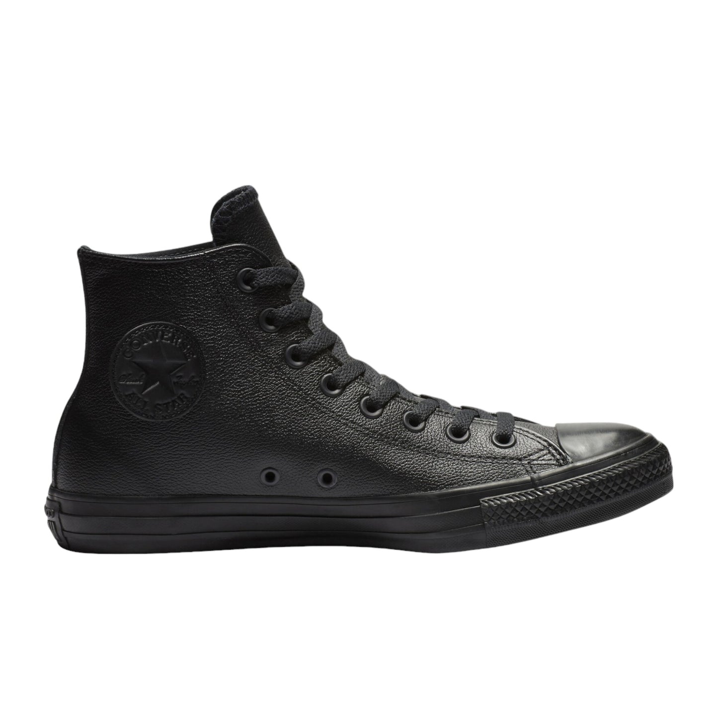 .Converse Chuck Taylor Unisex Leather Mono Hi - (135251) - MB Hi - R1L8