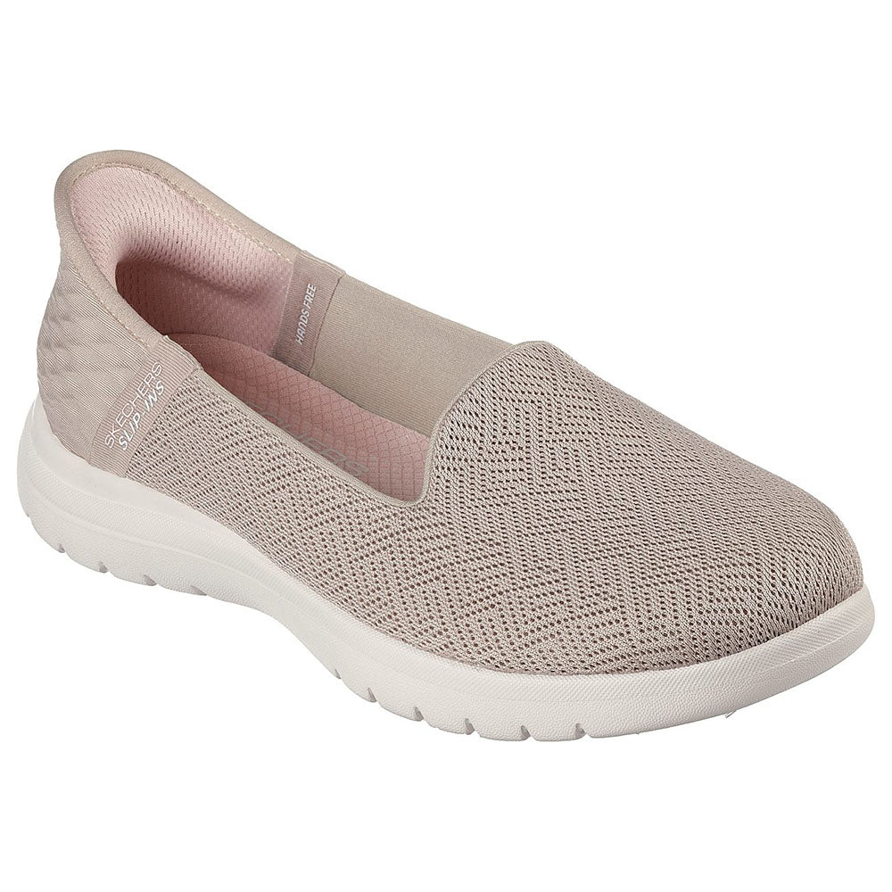 - Skechers Womens ON THE GO FLEX   - ASTONISH / TAUPE - (136542.TPE) - AOI - R2L16