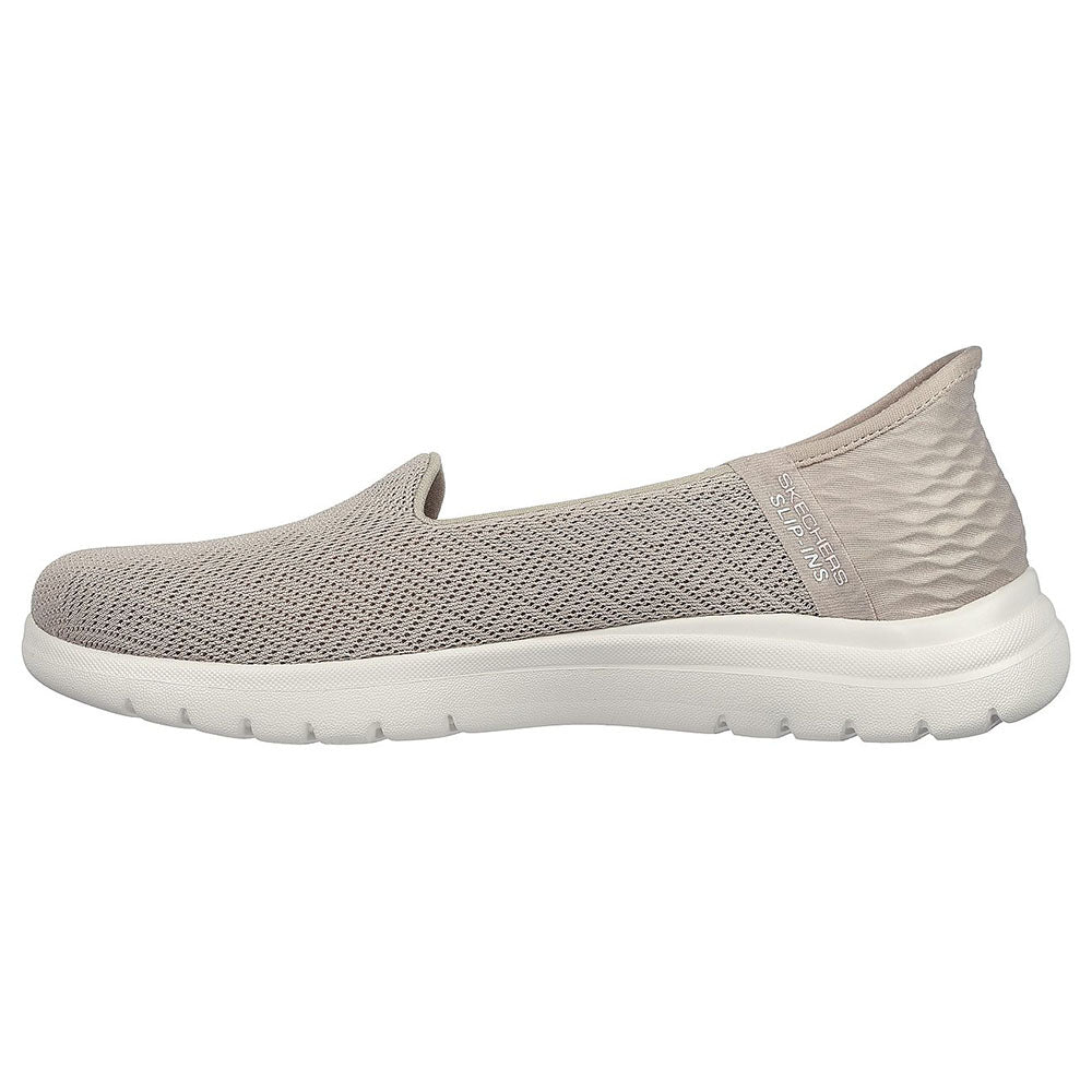 - Skechers Womens ON THE GO FLEX   - ASTONISH / TAUPE - (136542.TPE) - AOI - R2L16