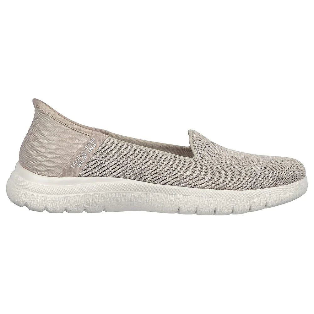 - Skechers Womens ON THE GO FLEX   - ASTONISH / TAUPE - (136542.TPE) - AOI - R2L16