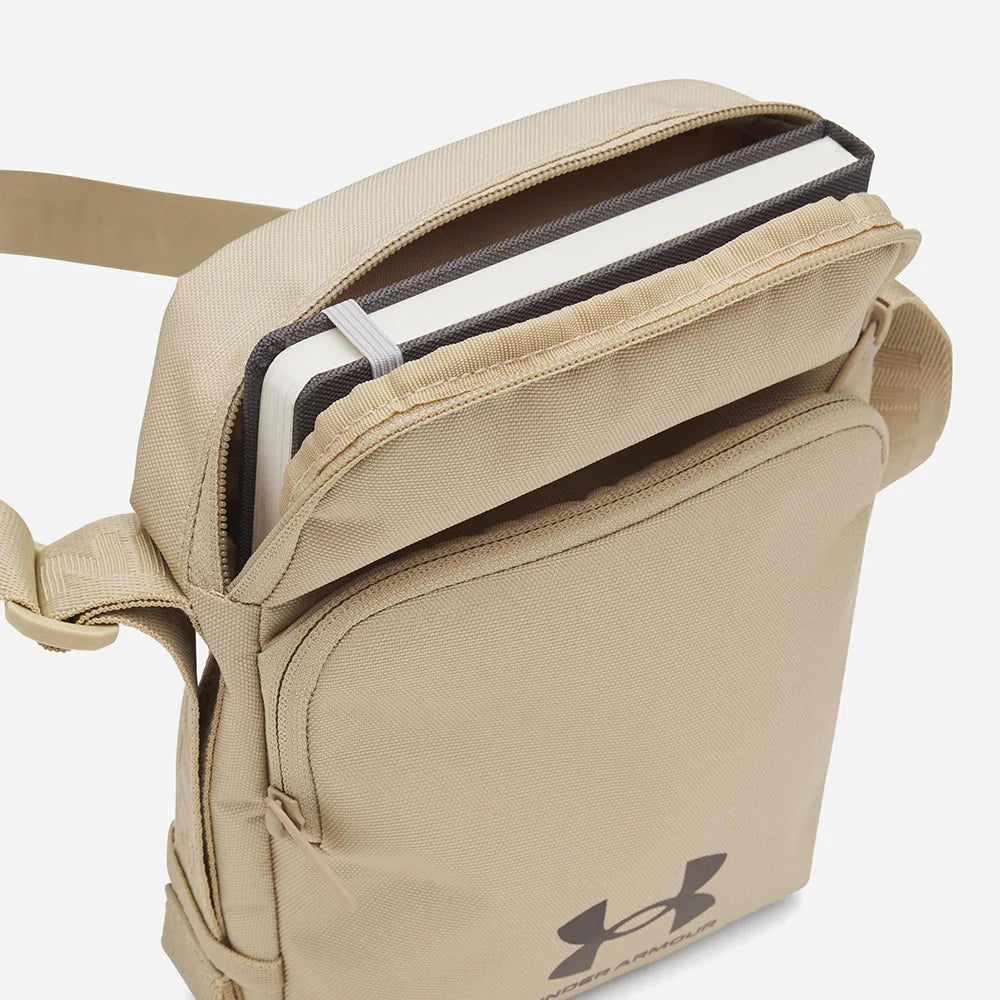 .Under Armour Loudon Lite Crossbody Bag - KHAKI/BROWN - (1381912-234) - F