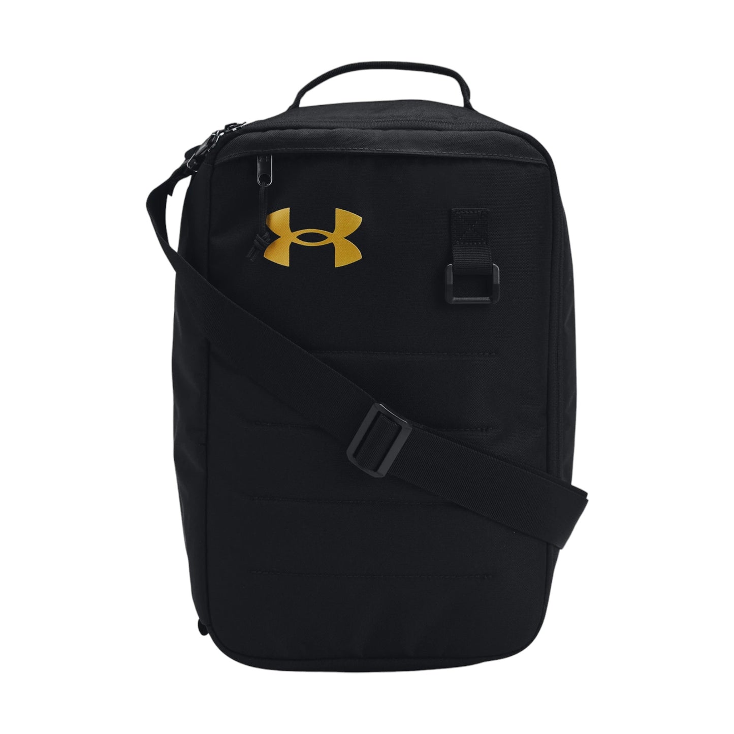 .Under Armour Unisex Contain Shoe Bag - Black/Metallic Gold - (1381921 001) - F