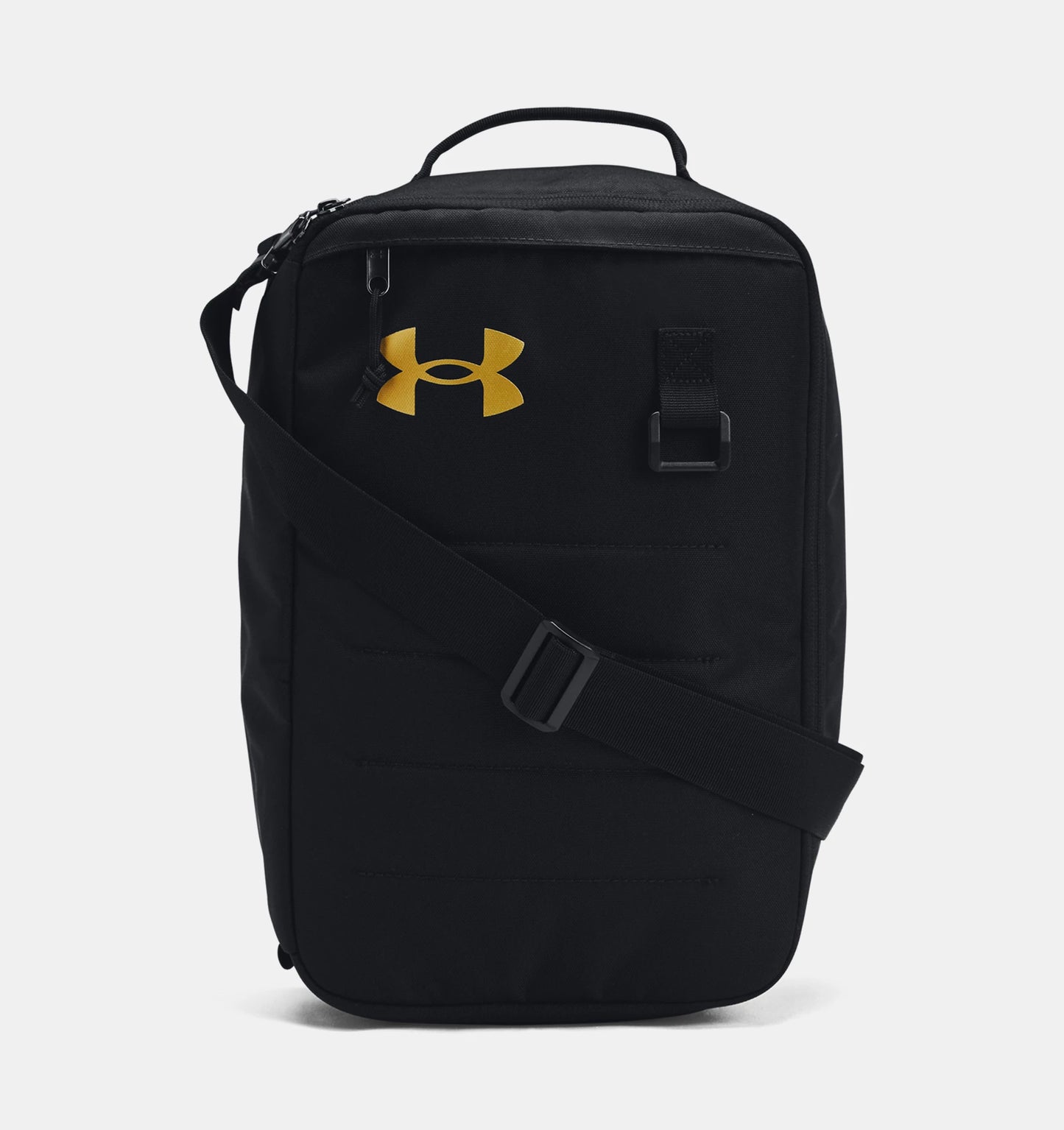 .Under Armour Unisex Contain Shoe Bag - Black/Metallic Gold - (1381921 001) - F