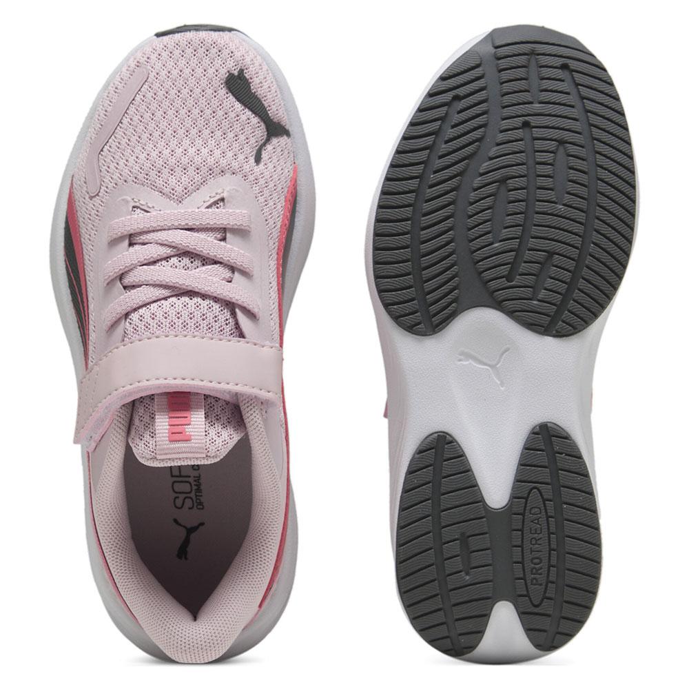 .PUMA KIDS POUNCE LITE RUNNING SHOES - ROSE MAUVE/MAGIC ROSE - (311650-04) - RMG - R1L4