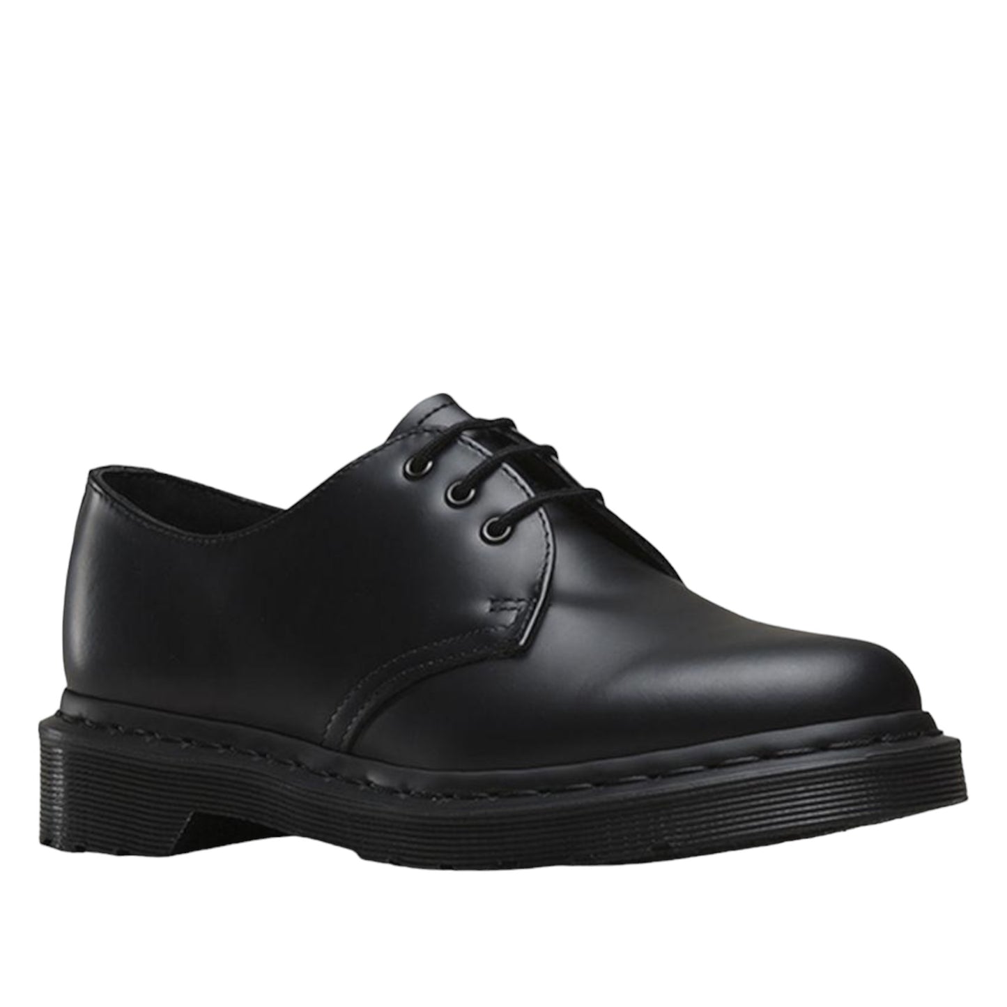 .Dr Martens 1461 Mono Black 3 Eye Smooth Leather - (14345001) - MONO - R2L15