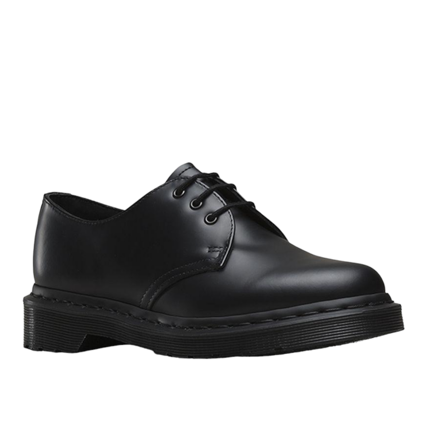 - Dr Martens 1461 Mono Black 3 Eye Smooth Leather (14345001) - R2L15