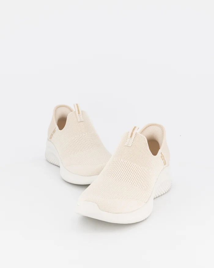 .Skechers Womens Ultra Flex 3.0 Cozy Streak Slip-Ins - Natural - (149708.NAT) - ATT - R2L16