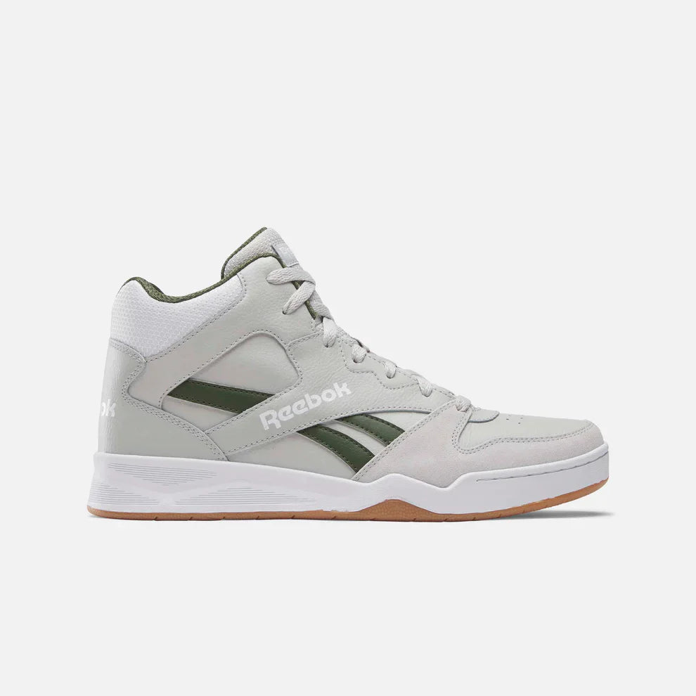 + REEBOK ROYAL BB4500 Steely Fog/Varsity Green/White - (100033906) - RH2 - R1L6