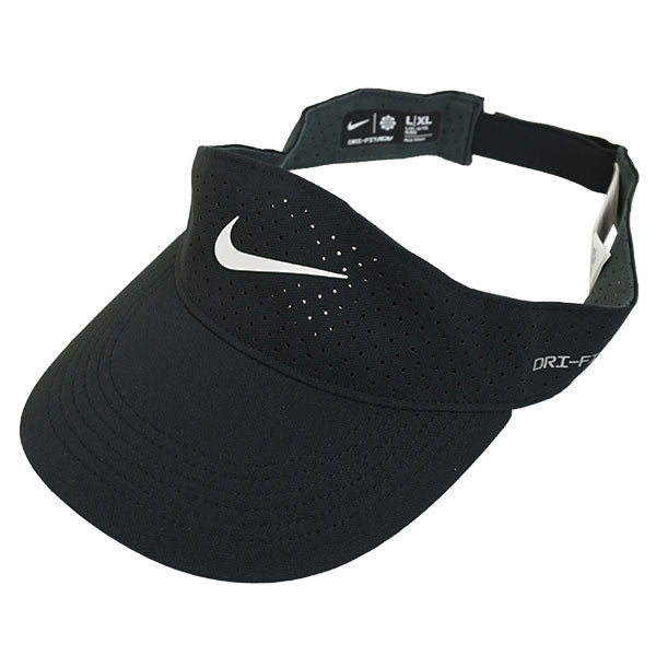 Nike Dri-FIT ADV Unisex Visor Black Large/XL - (FB5641-010) - F – Shoe Bizz