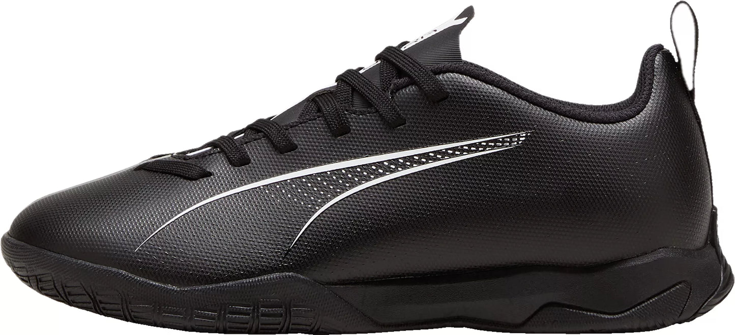 .PUMA ULTRA 5 PLAY Junior YOUTH Unisex Football Boots - BLACK/WHITE - (107913 02) - JR5 - R2L13