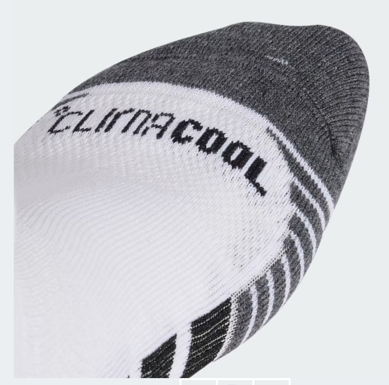 .ADIDAS PERFORMANCE CLIMACOOL CUSHIONED QUARTER SOCKS 3pk - (JD9574) - F
