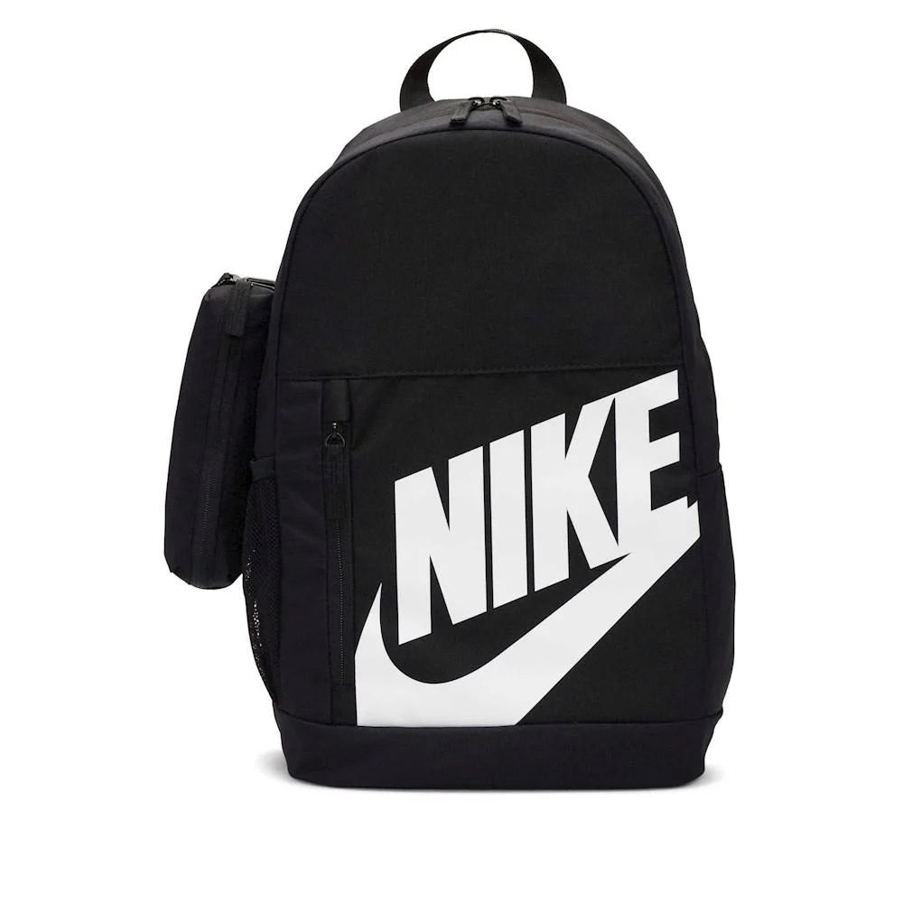 .Nike Youth Elemental Backpack ZIP Black/White 20 litres - (BA6030-013/DR6084-010) - C2