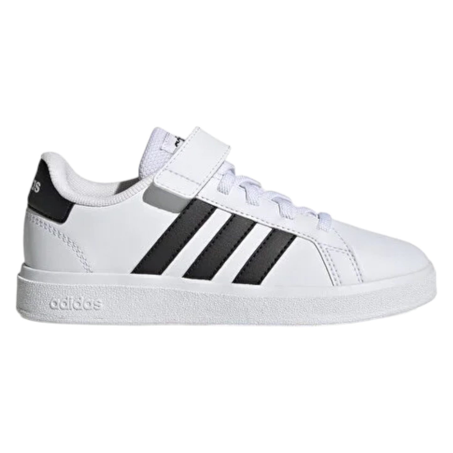 .Adidas KIDS Grand Court 2.0 EL - FTWHITE/CBLACK/CBLACK - (GW6521) - FCC - R2L12