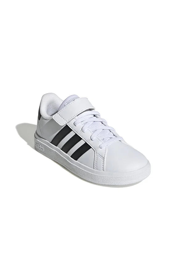 .Adidas KIDS Grand Court 2.0 EL - FTWHITE/CBLACK/CBLACK - (GW6521) - FCC - R2L12