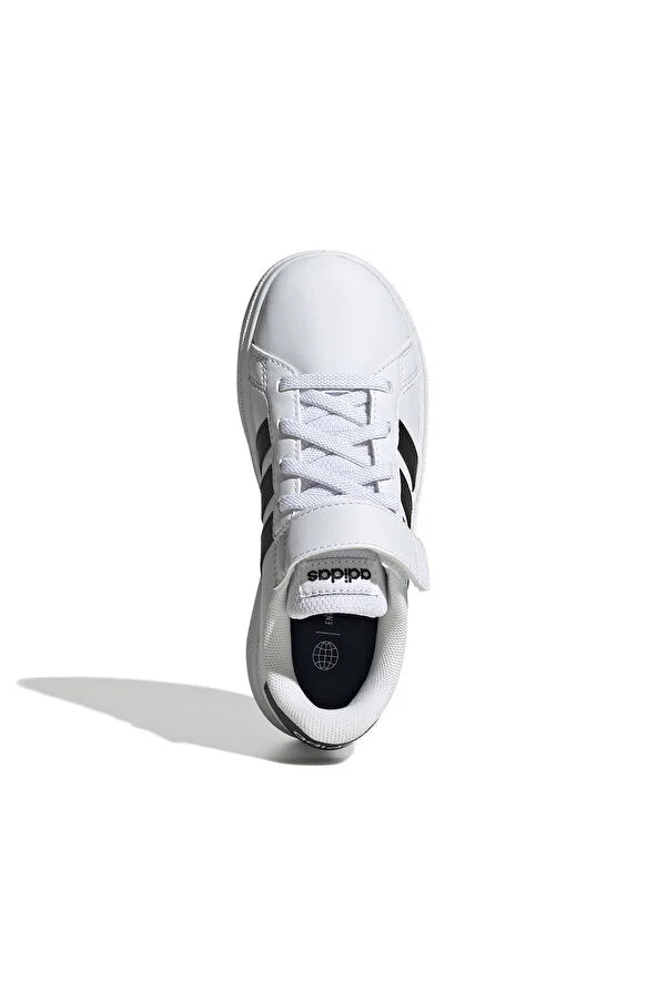 .Adidas KIDS Grand Court 2.0 EL - FTWHITE/CBLACK/CBLACK - (GW6521) - FCC - R2L12