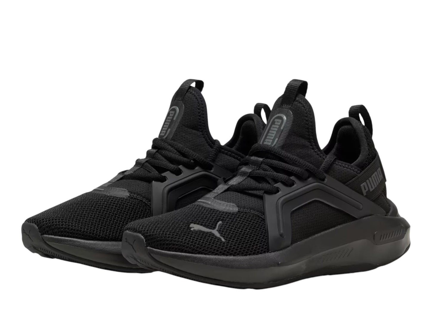 .Puma Enzo 5 Jr Youth Softride - Black - (401510 01) - F2 - R1L10