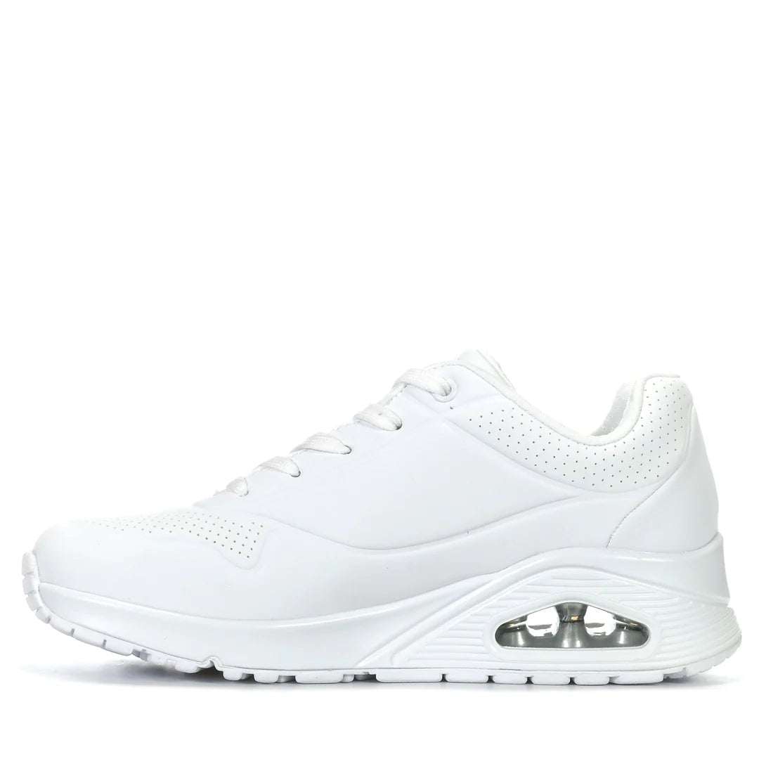 .Skechers Womens UNO Stand On Air White - (73690/W) - UNO - R2L16