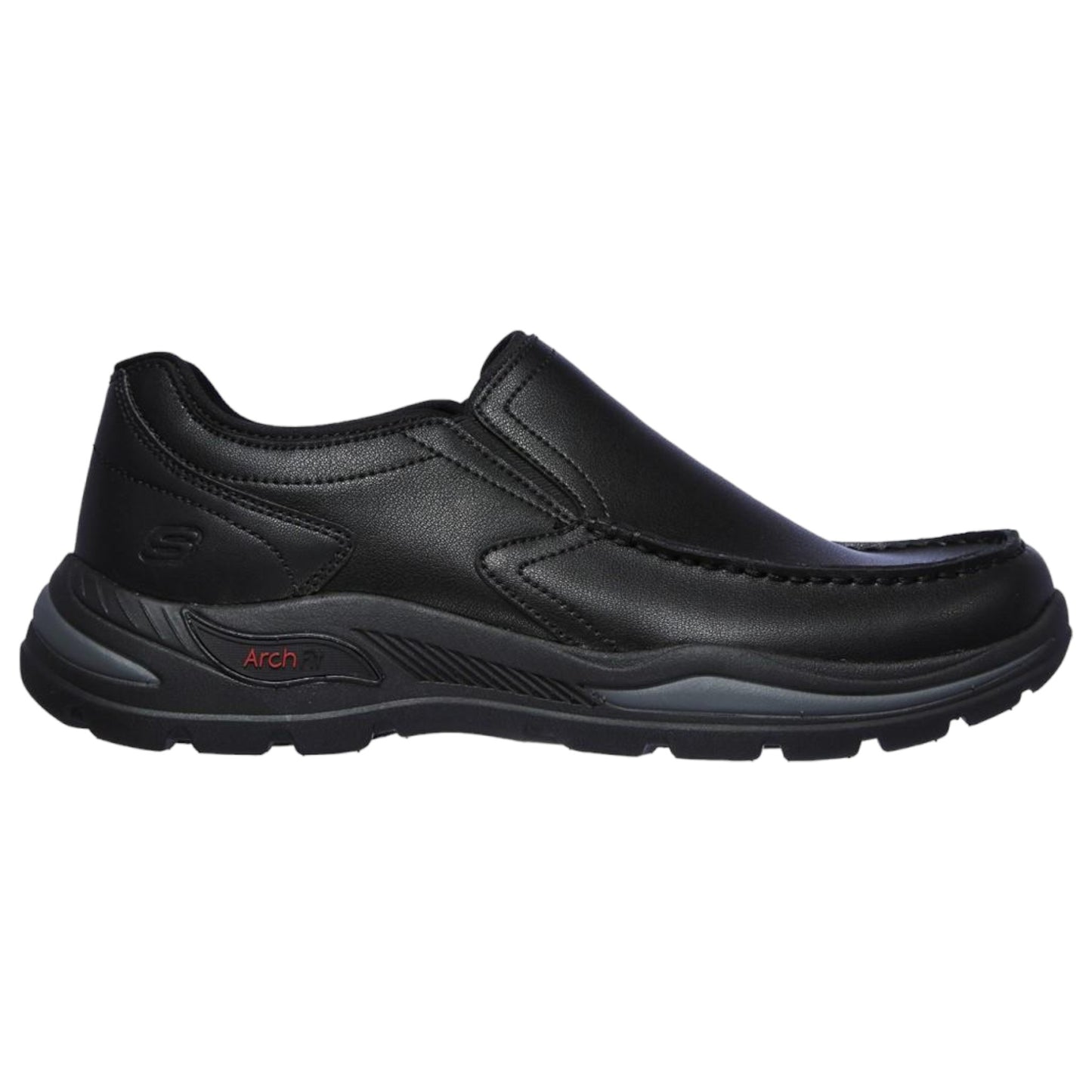 .Skechers Mens Arch Fit Motley Hust - (204184/BLK) - AF - R2L16