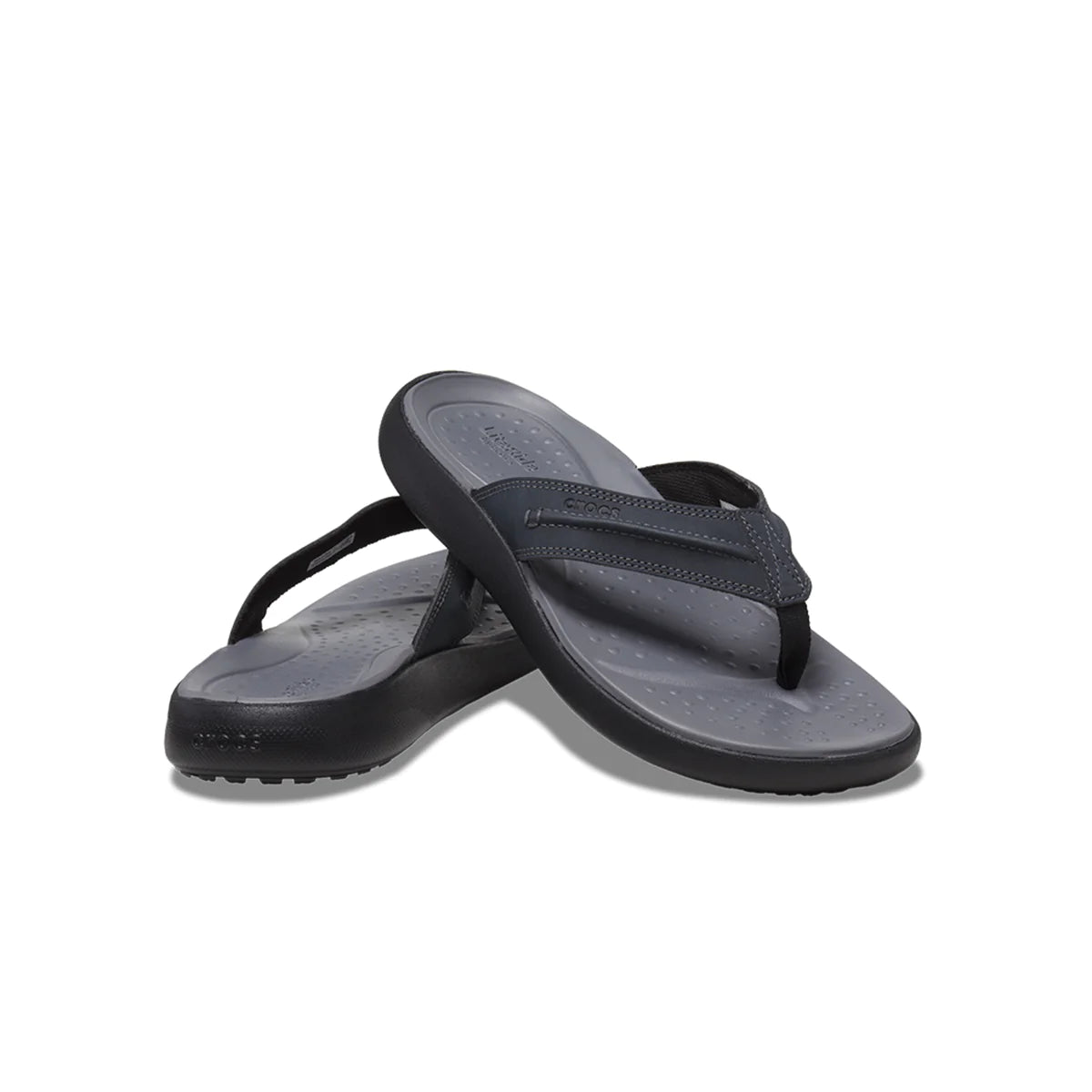 - Crocs Yukon Vista II LR Flip Mens Black - YUK - (209332-001) - C21