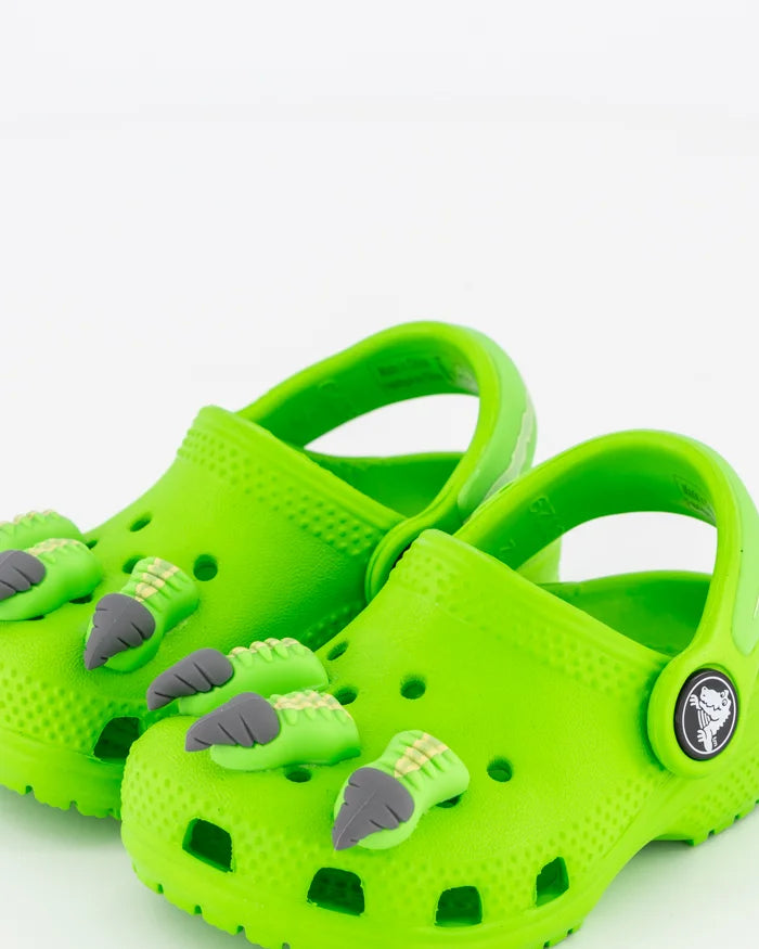 - Crocs Classic Toddlers I AM Dinosaur - GREEN - (209700-3WA) - F - C13