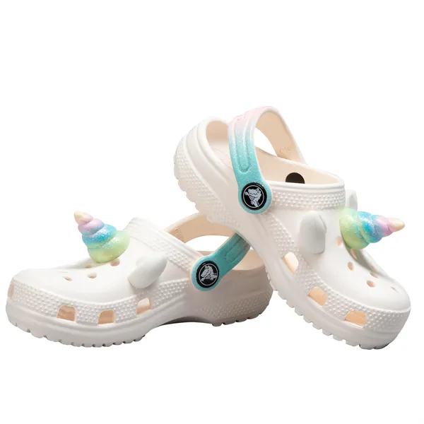 - Crocs Classic Toddlers I AM Rainbow Unicorn - Rainbow - (209701-0WV) - F - C13