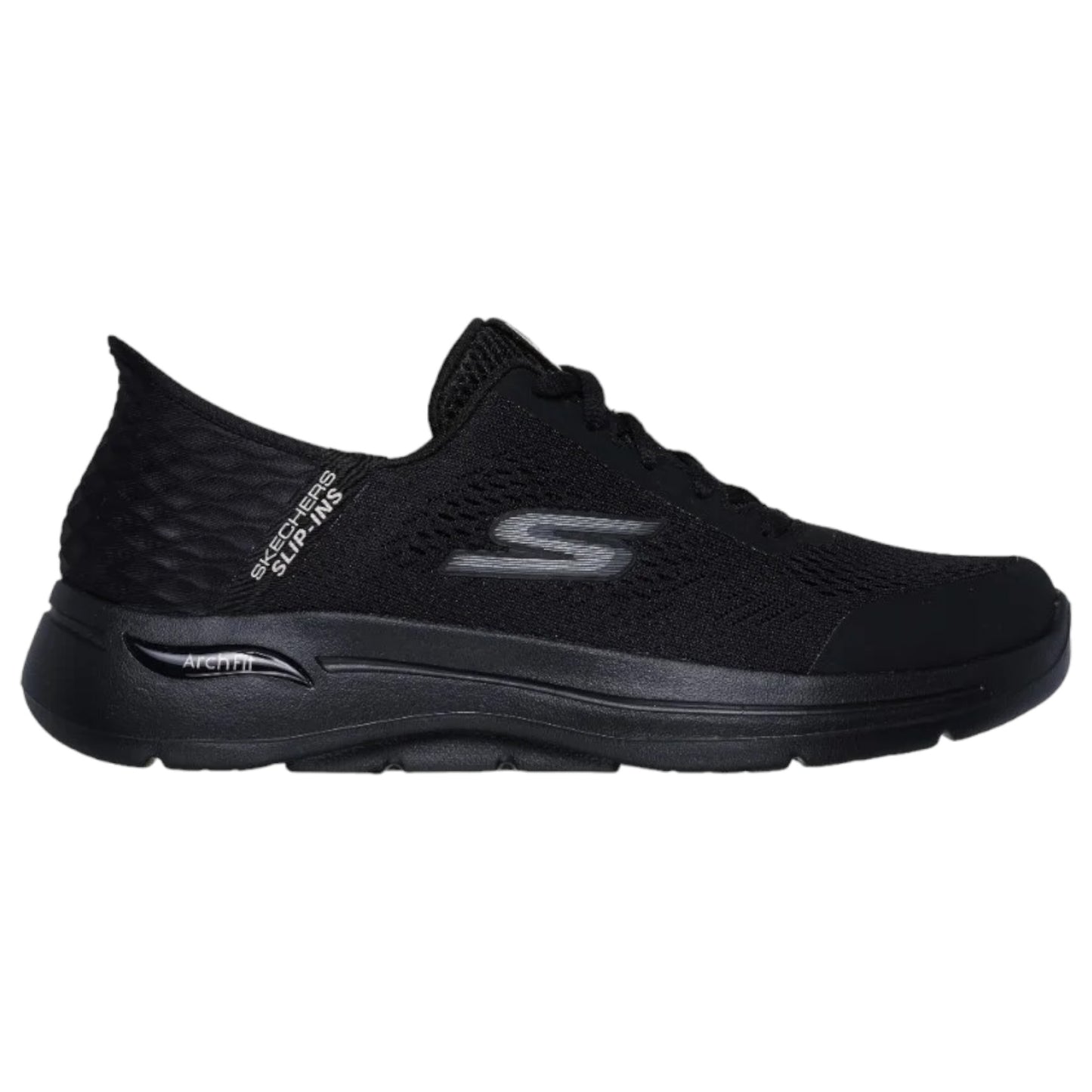 .Skechers Mens Slip-Ins: GOwalk Arch Fit - Simplicity - (216258.BBK) - GO - R2L15