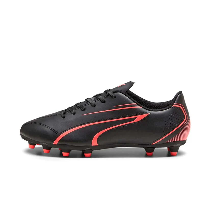 .Puma VITORIA FG/AG Men's Football Boots - Black/Glowing Red - (107483-09) - BGR - R2L17