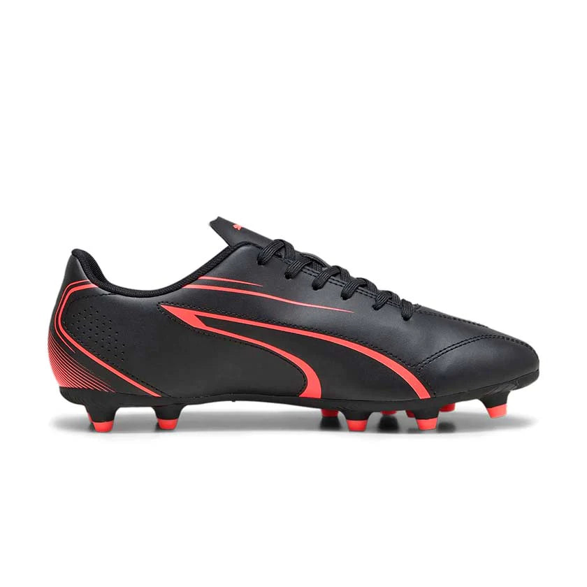 .Puma VITORIA FG/AG Men's Football Boots - Black/Glowing Red - (107483-09) - BGR - R2L17