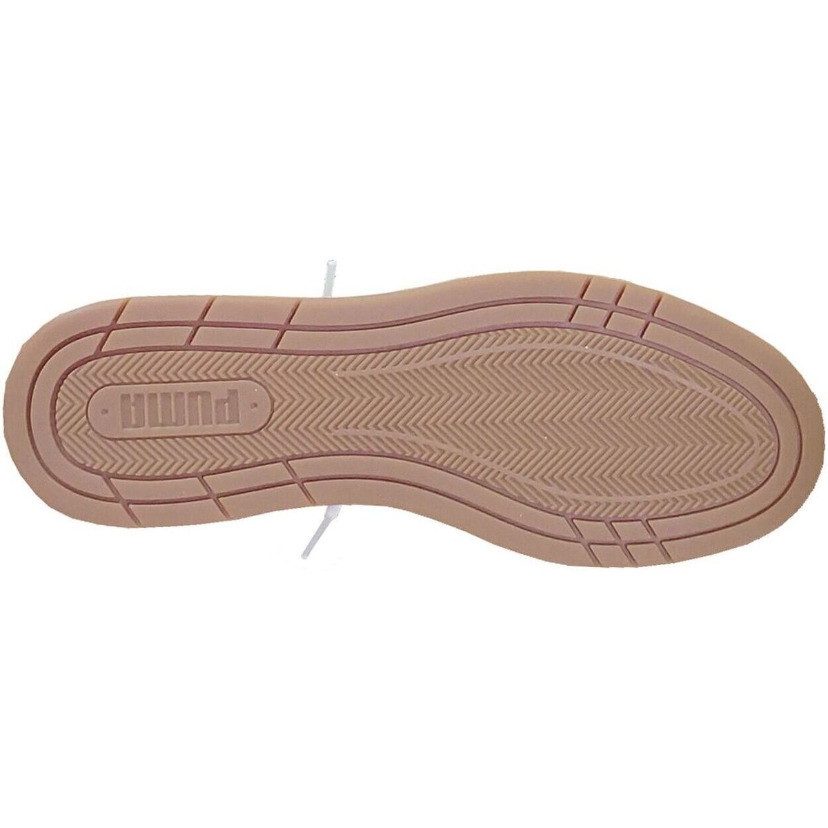 .PUMA MENS COURT CLASSIC LUX SD - WHITE-ALPINE SNOW-PUMA GOLD - (395087 01) - COT - R1L4