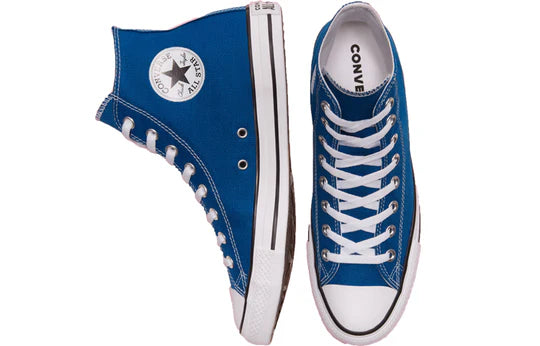 .Converse Chuck Taylor Unisex Canvas Blue Hi - (164028) - BLU HI - R1L7