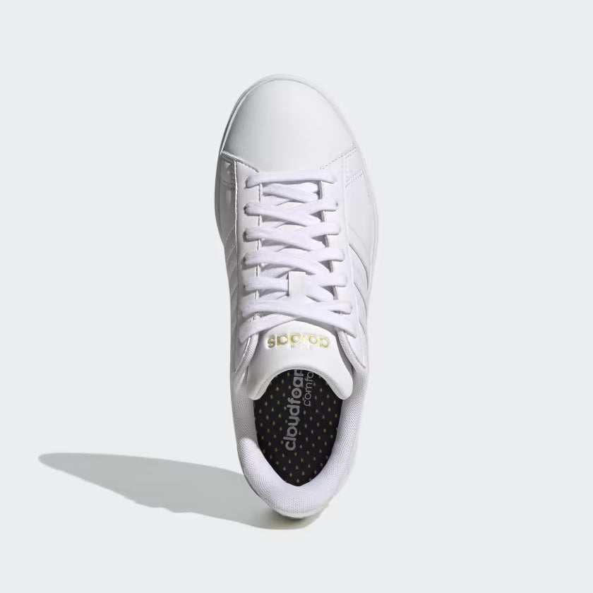 - Adidas Womens Grand Court 2.0 Cloud White/Cloud White - (GW9213) - MW - R2L14